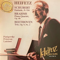 RCA Victor Heifetz Collection : Smith, Lateiner - Schubert, Brahms
